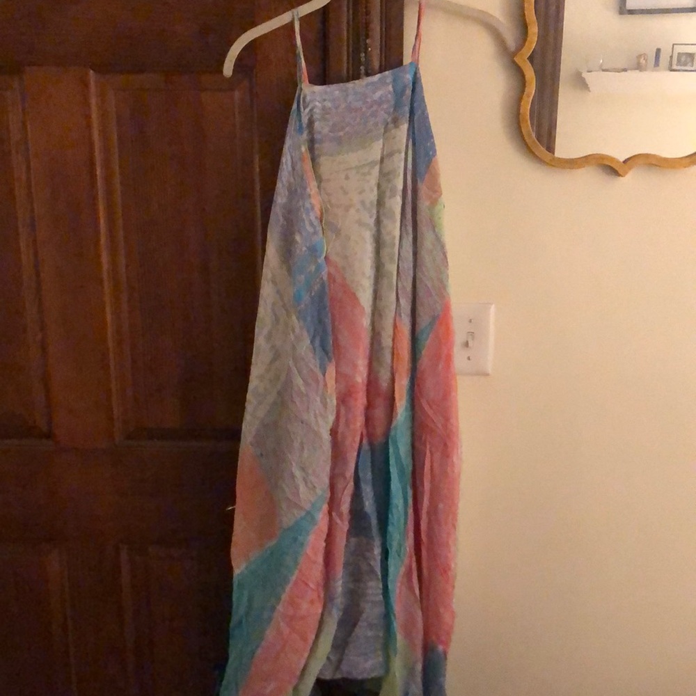 Gorgeous multi color maxi dress
